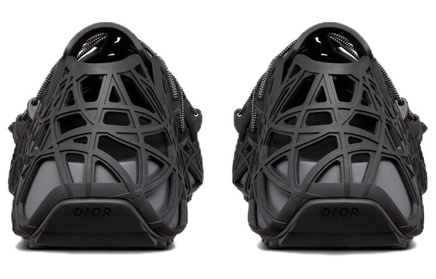 Shop 디올 블랙 코스모 랩 샌들 (Dior Black Cosmo Wrap Sandal) 3SA124ZUK_H968