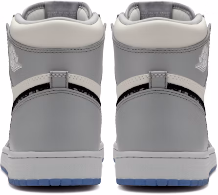Dior x Air Jordan 1 High 'Wolf Grey' CN8607-002 - Kasut Sneakers Premium Details for Dior x Air Jordan 1 High 'Wolf Grey' CN8607-002 - Kasut Sneakers Premium