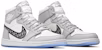 Dior x Air Jordan 1 High 'Wolf Grey' CN8607-002 - Kasut Sneakers Premium