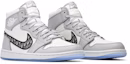 Cheap Dior x Air Jordan 1 High 'Wolf Grey' CN8607-002 - Kasut Sneakers Premium