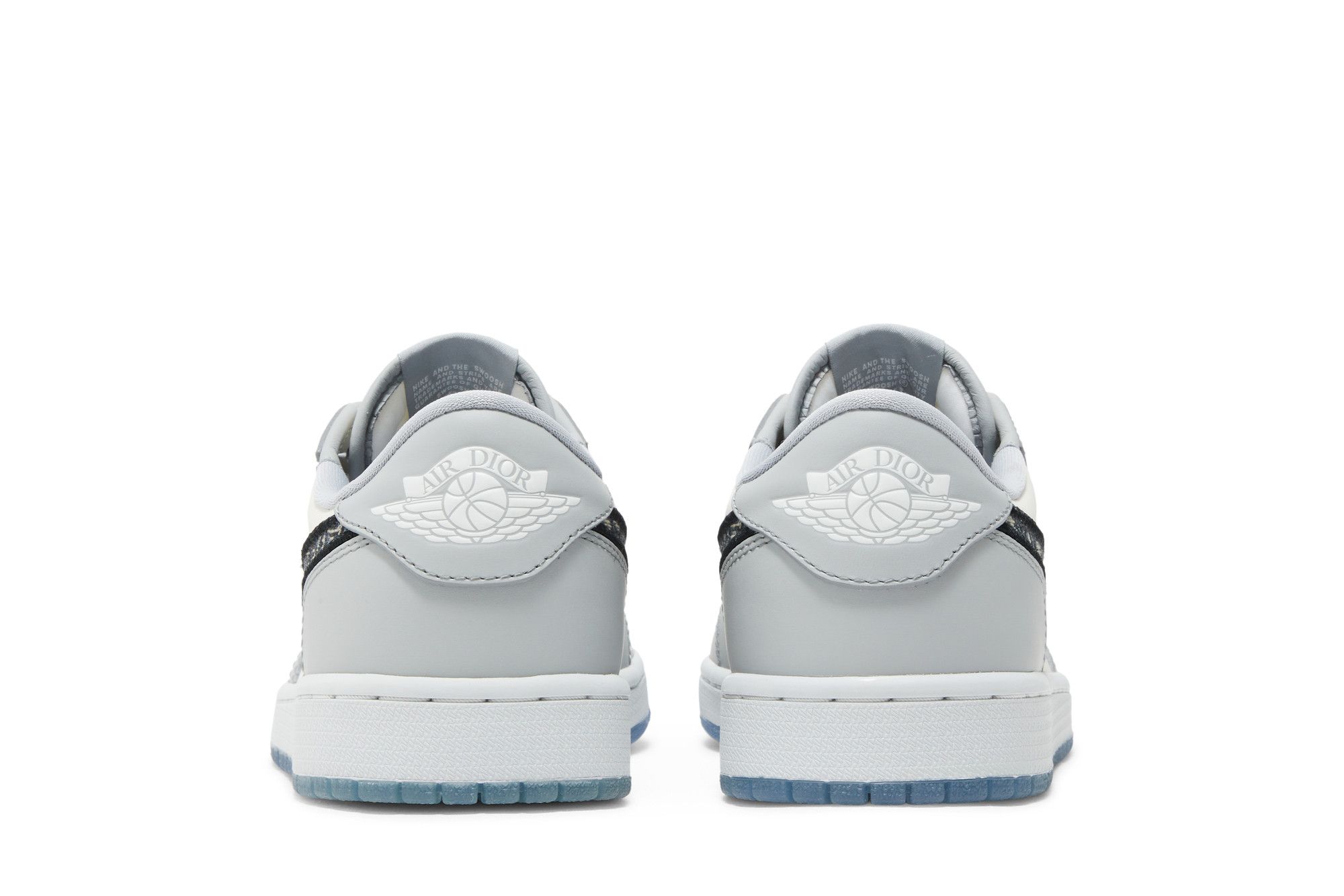 Sizing ディオール x エアジョーダン 1 ロー 'ウルフグレー' CN8608-002