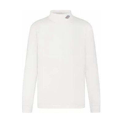 DIOR Air Jordan "AIR DIOR" White Unisex Mock Neck Sweatshirt 033J617A0554-085