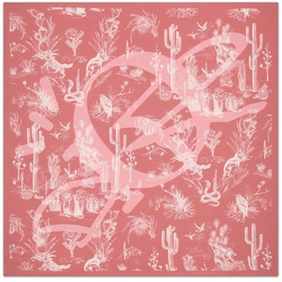 Dior x CACTUS JACK Bandana Pink/White Buy Dior x CACTUS JACK Bandana Pink/White