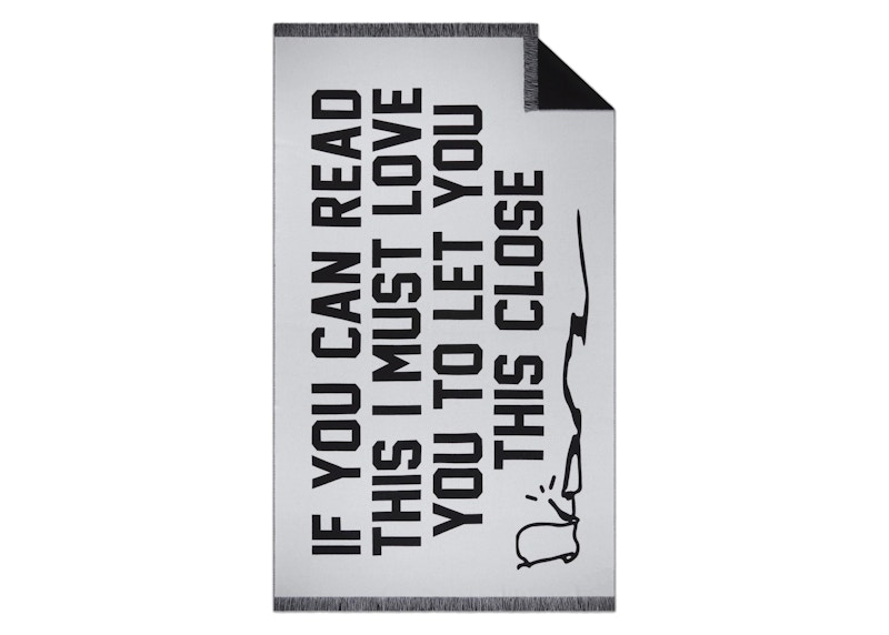 Order Selimut Putih/Hitam Dior x Cactus Jack 28Z0006A0663_C980