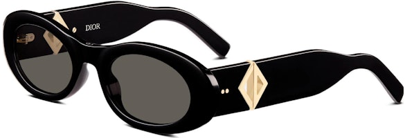 Dior x Cactus Jack CD Diamond R1I Rounded Sunglasses Black Dior x Cactus Jack CD Diamond R1I Rounded Sunglasses Black