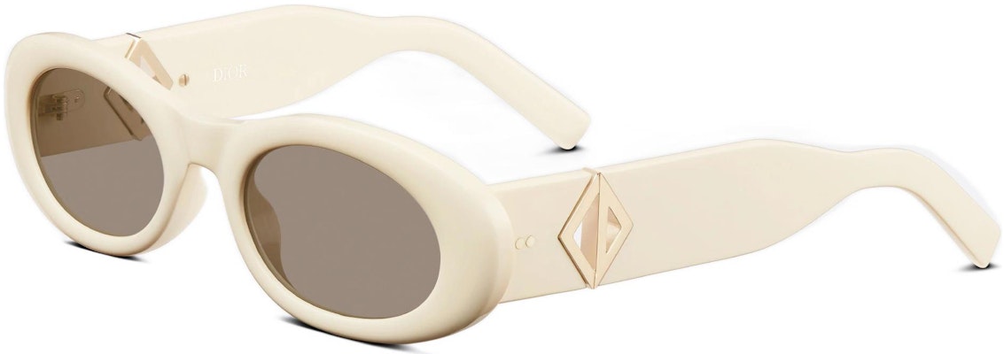 Dior x Cactus Jack CD Diamond R1I Rounded Sunglasses Ivory Buy Dior x Cactus Jack CD Diamond R1I Rounded Sunglasses Ivory
