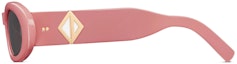 Lookbook Dior x Cactus Jack CD Diamond R1I Rounded Sunglasses Pink