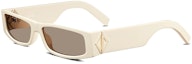 Order Dior x Cactus Jack CD Diamond S1I Rectangular Sunglasses Ivory