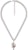 Dior x Cactus Jack Chain Link Necklace Silver/Beige