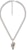 Dior x Cactus Jack Chain Link Necklace Silver/Beige