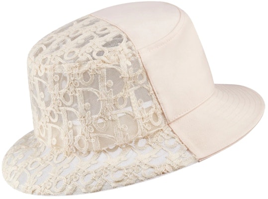 Dior x Cactus Jack Cotton Faille Dior Oblique Bucket Hat Ecru Brown Order Dior x Cactus Jack Cotton Faille Dior Oblique Bucket Hat Ecru Brown