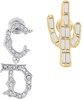 Dior x Cactus Jack Earrings Silver/Gold Dior x Cactus Jack Earrings Silver/Gold