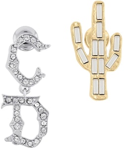 Dior x Cactus Jack ピアス (シルバー/ゴールド) E1797HOMMT_D319 Buy Dior x Cactus Jack ピアス (シルバー/ゴールド) E1797HOMMT_D319