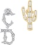 Buy Dior x Cactus Jack Earrings Silver/Gold