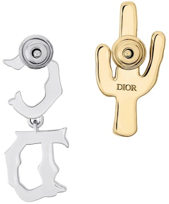Dior x Cactus Jack Earrings Silver/Gold Order Dior x Cactus Jack Earrings Silver/Gold