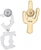 Dior x Cactus Jack Earrings Silver/Gold