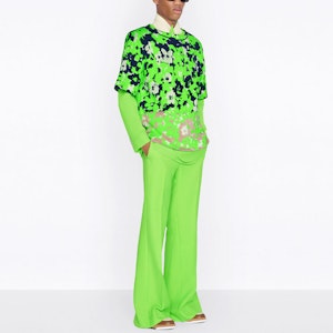 Dior x CACTUS JACK Baju Rajutan Bunga Lengan Pendek Multicolor 283M653AT254_C586 Lookbook Dior x CACTUS JACK Baju Rajutan Bunga Lengan Pendek Multicolor 283M653AT254_C586