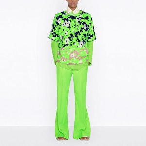 Dior x CACTUS JACK Baju Rajutan Bunga Lengan Pendek Multicolor 283M653AT254_C586 Shop Dior x CACTUS JACK Baju Rajutan Bunga Lengan Pendek Multicolor 283M653AT254_C586