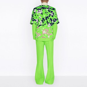 Dior x CACTUS JACK Baju Rajutan Bunga Lengan Pendek Multicolor 283M653AT254_C586 Purchase Dior x CACTUS JACK Baju Rajutan Bunga Lengan Pendek Multicolor 283M653AT254_C586