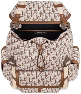 Dior x Cactus Jack Hit The Road Backpack Coffee Brown Lookbook Dior x Cactus Jack Hit The Road Backpack Coffee Brown