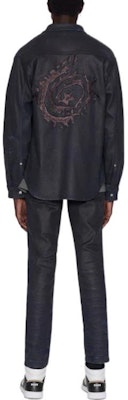 Dior x CACTUS JACK Overshirt Blue Shop Dior x CACTUS JACK Overshirt Blue