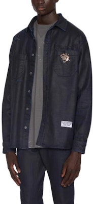 Dior x CACTUS JACK Overshirt Blue Purchase Dior x CACTUS JACK Overshirt Blue