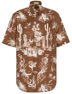 Camisa Marrón Café de Manga Corta Oversize Dior x CACTUS JACK 283C565A5529_C181 Buy Camisa Marrón Café de Manga Corta Oversize Dior x CACTUS JACK 283C565A5529_C181