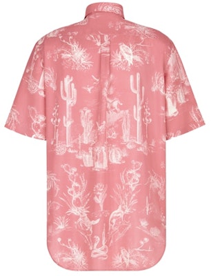Dior x CACTUS JACK Oversized Short-Sleeved Shirt Pink Order Dior x CACTUS JACK Oversized Short-Sleeved Shirt Pink