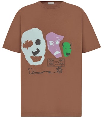 Dior x Cactus Jack Oversized T-shirt Coffee Brown Buy Dior x Cactus Jack Oversized T-shirt Coffee Brown