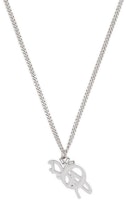 Dior x Cactus Jack Pendant Necklace Silver/White Dior x Cactus Jack Pendant Necklace Silver/White