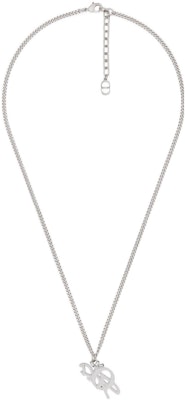 Dior x Cactus Jack Pendant Necklace Silver/White Order Dior x Cactus Jack Pendant Necklace Silver/White