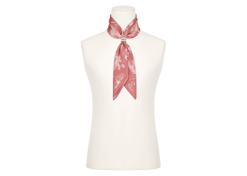 Order ディオール x CACTUS JACK プリントバンダナ ピンク/ホワイト