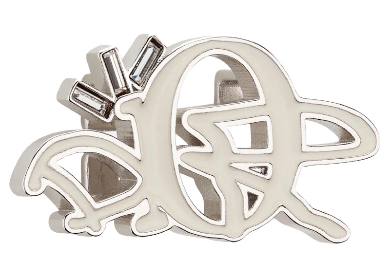 Dior x Cactus Jack Sneaker Charm Silver/White