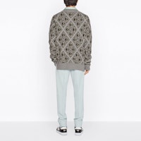 Dior x CACTUS JACK CDダイヤ柄セーター (グレー) 283M641AT067_C888 Purchase Dior x CACTUS JACK CDダイヤ柄セーター (グレー) 283M641AT067_C888