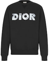 DIOR x Daniel Arsham 3D Logo Long-Sleeve Sweatshirt Black 023J604A0531-C988 DIOR x Daniel Arsham 3D Logo Long-Sleeve Sweatshirt Black 023J604A0531-C988
