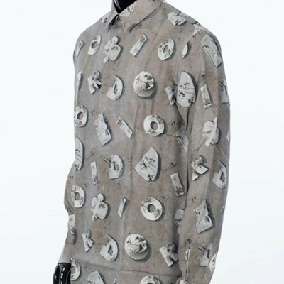 DIOR x Daniel Arsham 灰色满印logo长袖衬衫 013C501A4846-888 Shop DIOR x Daniel Arsham 灰色满印logo长袖衬衫 013C501A4846-888