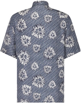 DIOR x Denim Tears FW23 Kemeja Lengan Pendek Logo Cetak Biru 193C545A5931-C585 Lookbook DIOR x Denim Tears FW23 Kemeja Lengan Pendek Logo Cetak Biru 193C545A5931-C585