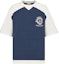 Order DIOR x Denim Tears SS23 Embroidered Logo Knit Crewneck T-Shirt Blue 393M671AT705-C588