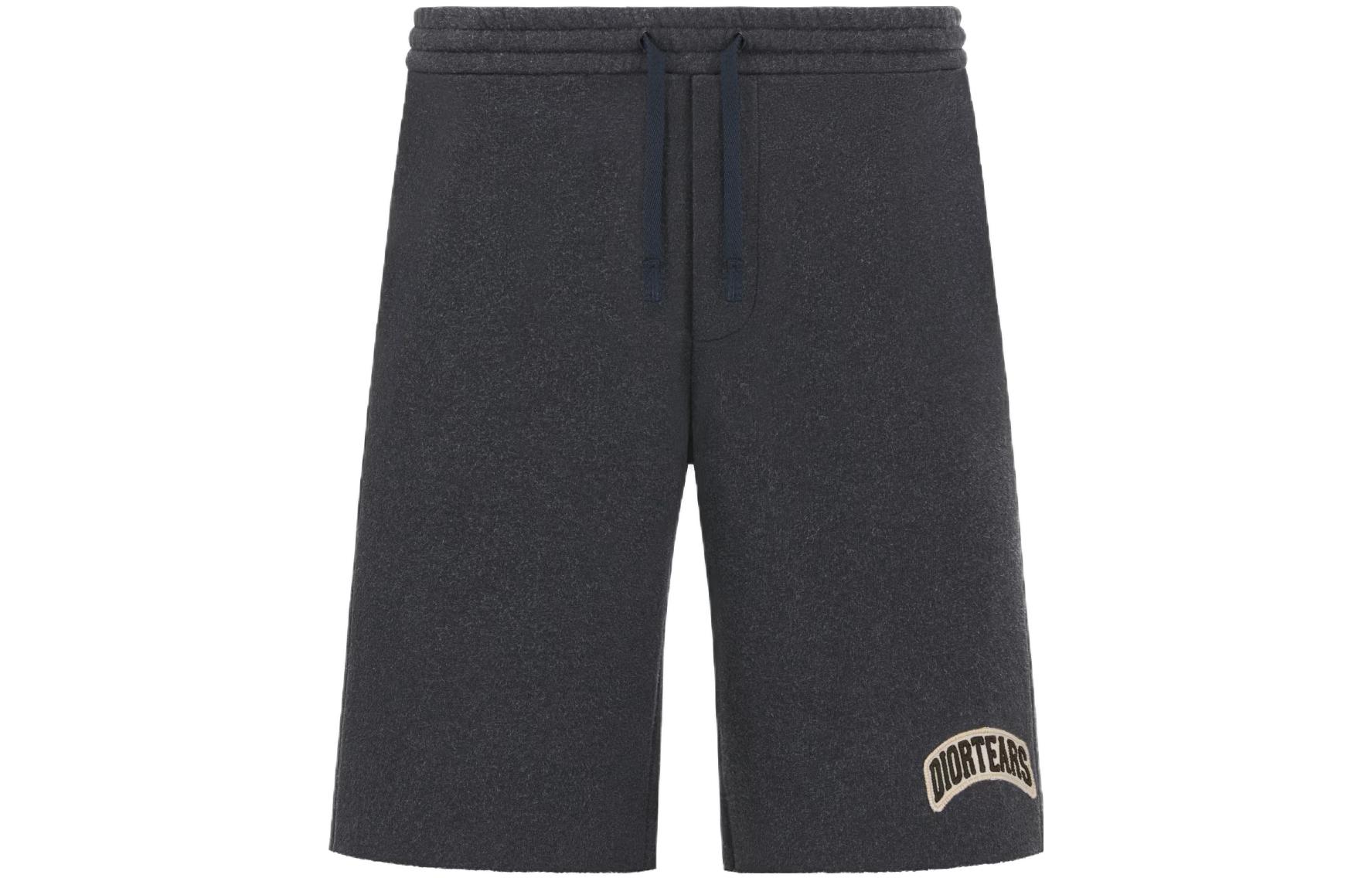 Order DIOR x Denim Tears SS23 Pantalones Cortos Grises Casual Estampados Hombre. 393J131A0815-C886