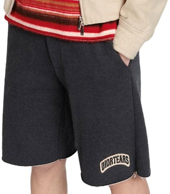 DIOR x Denim Tears SS23 Pantalones Cortos Grises Casual Estampados Hombre. 393J131A0815-C886 Sizing DIOR x Denim Tears SS23 Pantalones Cortos Grises Casual Estampados Hombre. 393J131A0815-C886