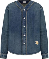 DIOR x Denim Tears SS23 Logo Button-Up Denim Jacket Blue (). 393D591AY527-C582 DIOR x Denim Tears SS23 Logo Button-Up Denim Jacket Blue (). 393D591AY527-C582