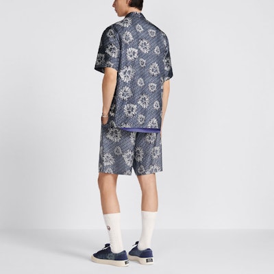 DIOR x Denim Tears SS23 Celana Pendek Biru Pria Logo Print Straight-Leg. 013C121B5931-C585 Purchase DIOR x Denim Tears SS23 Celana Pendek Biru Pria Logo Print Straight-Leg. 013C121B5931-C585