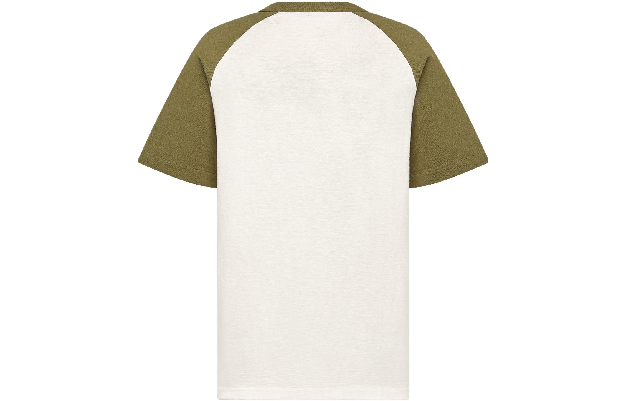 Lookbook Camiseta Blanca DIOR x Denim Tears SS23 Logo Multicolor para Hombre. 393J680A0849-C086