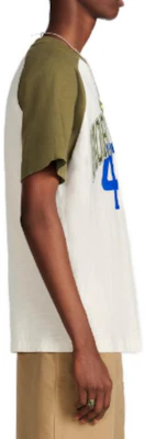 Camiseta Blanca DIOR x Denim Tears SS23 Logo Multicolor para Hombre. 393J680A0849-C086 Details for Camiseta Blanca DIOR x Denim Tears SS23 Logo Multicolor para Hombre. 393J680A0849-C086