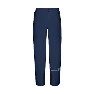 DIOR DESCENTE Navy Blue FW25 Logo High-Waisted Ski Knit Joggers 113C171A5091-C540