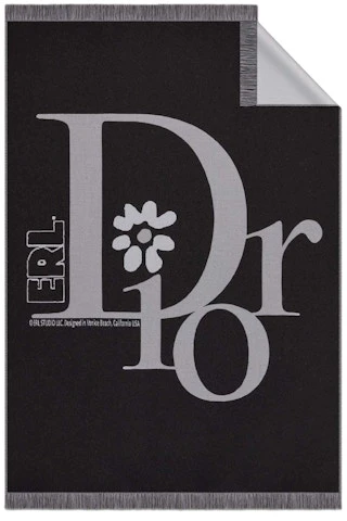 dior-x-erl-blanket-black-gray