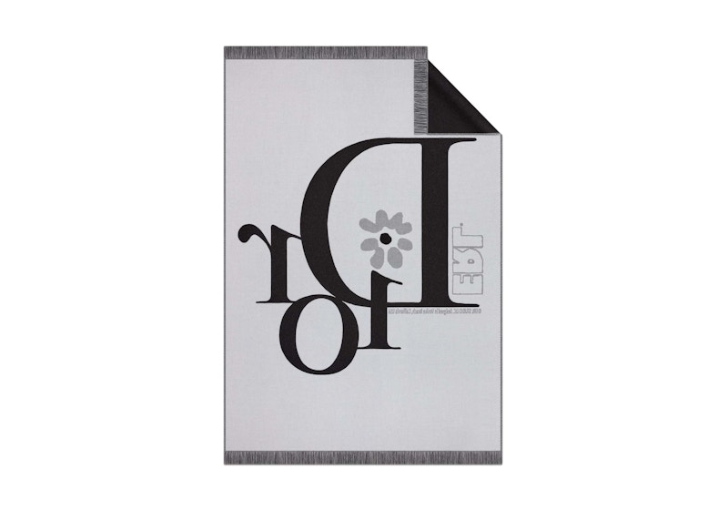 Order Dior x ERL 毯子 黑色/灰色