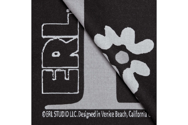 Lookbook Dior x ERL 毯子 黑色/灰色