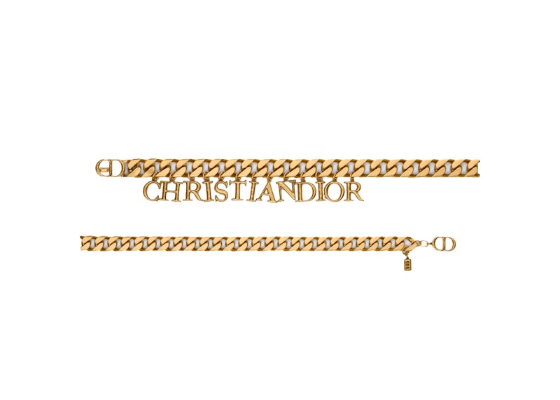 Order 디올xERL 체인 벨트 (앤틱 골드)
