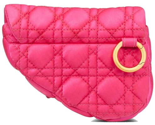 Dior x ERL Micro Venice Saddle Bag Pink Kumo Cannage Satin Order Dior x ERL Micro Venice Saddle Bag Pink Kumo Cannage Satin